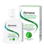 Dermena Hair Care Plus, Champú Anticaspa, 200 ml