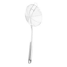 Cuchara para freír de metal colador de utensilios de cocina de acero inoxidable