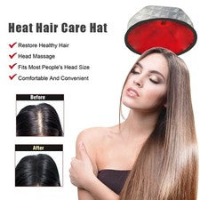 Sombrero para el crecimiento del cabello Tratamiento para la pérdida del cabello Cuidado del cabello Gorra Alivio del do