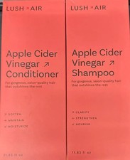 Juego de champú y acondicionador de vinagre de sidra de manzana Lush-Air 350 ml cuidado del cabello vegano