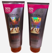 Champú y acondicionador L’Oreal EVER PURE Frizz Defy con aceite de Marula BOTELLAS GRANDES