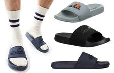 Chanclas sin cordones para hombre Ellesse sandalias de verano zapatos de playa