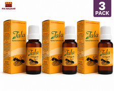 3x Aceite de huevo de hormiga Tala - Tratamiento natural para reducir el cabello - Cuidado de la piel suave - 20 ml