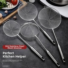 Cuchara Skimmer Profesional para Cocina Asiática 41,5 x 13,5 cm