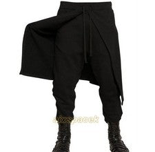 Pantalones harén para hombre Hip Hop Danza Culottes Informales Exterior Pantalones Moda Coreana