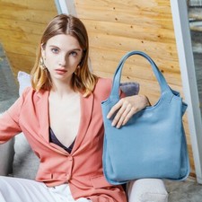 Bolso de mano para mujer nuevo bolso de mano de moda bolso de cuero genuino para mujer