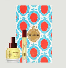 PANPURI Andaman Sails Perfume Aceite Viaje Set 50 ml + 10 ml Fragancia de Lujo
