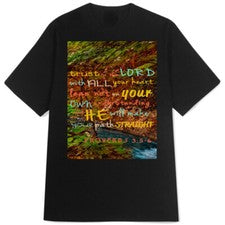 Nueva Camiseta Informal Proverbios 3 5-6 Confía en el Señor con Todo Tu Corazón