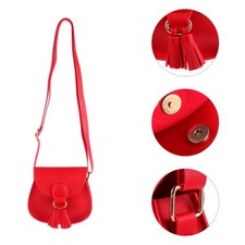 1 pieza Bolso de Hombro Borla de Moda Mini Adorable Bolsa Bandolera Bolso de Moda