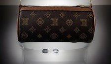 Bolso Cartera de Lujo Marrón Tostado para Mujer Nuevo con Etiquetas Exclusivo Estilo Diseñador Cuero Sintético