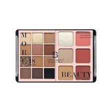 Lakyou Beauty More 18 colores | Kit de maquillaje 3 en 1 | Sombra de ojos | Colorete | Iluminador