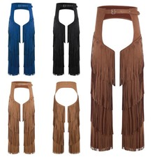 Pantalones de hombre estilo occidental Pantalones de carnaval Pantalones abiertos Juegos con disfraces Rave