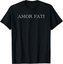 Camiseta Amor Fati Love your Fate - Citas latinas inspiradoras estoicas