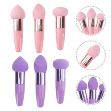 2 juegos de esponjas de maquillaje profesionales bolígrafo de belleza de mano herramientas de maquillaje