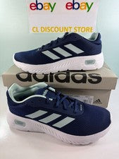 Zapatos ADIDAS Cloudfoam cómodos para mujer ultraligeros todos los días - azules - ENVÍO GRATUITO