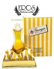 Perfume extraordinario Giorgio Beverly Hills 1 oz - Rayas amarillas y blancas vintage