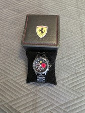 Montre Homme à Quartz Bracelet Acier Inoxydable Ferrari