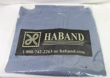 Pantalones de vestir Haband estilo 090 frente plano azul talla 37/28 para hombre