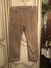 Pantalón Hombre Beige Diseño por Nautica Estilo Calce Clásico Talla 34W 30L