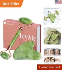 Revitaliza tu piel con rodillo de jade IcyMe y Gua Sha - Regalo perfecto para el cuidado personal