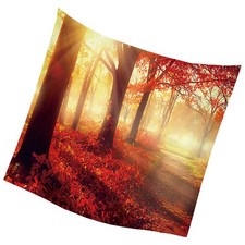 1 pieza Telón de fondo colgante Bosque Tapiz Pared Fondo Paño Decoración del hogar