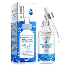 Suero antiarrugas antienvejecimiento para rostro suero facial solución de botox vegano