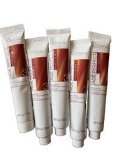 5 tubos de tratamiento acondicionador L'Oreal Age Perfect Step 3