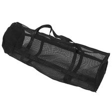 Bolsa de lona deportiva de malla negra material de PVC reutilizable equipo de baloncesto fútbol