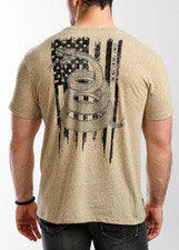 Camiseta estilo Howitzer para hombre "NEVER ON ME" militar grunt MFG, talla X-grande nueva con etiquetas