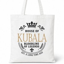 Bolso de Mano House Of KUBALA Nombre Familiar Blanco Regalo de Cumpleaños