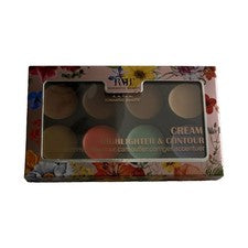 Romantic Beauty RMF Crema Iluminador y Paleta de Contorno Tonos 03 0.32 OZ