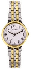 Reloj De Pulsera Para Damas Analógico Con Correa De Acero Inoxidable Adora 29394