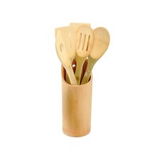 Juego de utensilios de bambú Eddingtons de 6 piezas