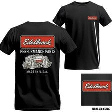 Camiseta Edelbrock Performance Parts, camisa para amante del coche, camisa de carreras, velocidad, estilo y