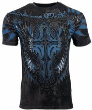 Camiseta para hombre XTREME COUTURE by AFFLICTION ULTIMATE GLORY motociclista MMA