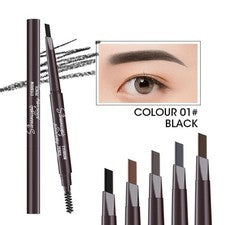 LÁPIZ Y CEPILLO PARA CEJAS - Modelador de definición fina de cejas - Delineador impermeable
