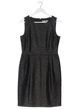 Vestido Hallhuber Donna negro talla 36 elegante