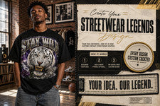 Camiseta Personalizada Streetwear Gráfica Personalizada Lujo Moda Urbana Camiseta Regalo