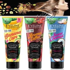 Champú Eveline Food for Hair ingredientes naturales 250 ml