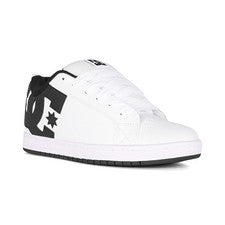 Zapatos de skate DC Court Graffik - blancos/negros/negros