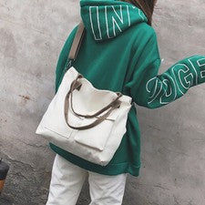 Mujer Bolso de Hombro Bolso de Mano Gran Capacidad Moda Lona Escuela Bandolera Bolsos