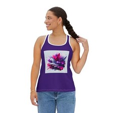 Camiseta sin mangas para mujer (AOP)
