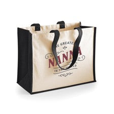 Bolsa de regalo de cumpleaños Nanna personalizada regalo de recuerdo idea de regalo de Navidad