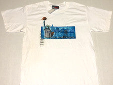 Camiseta rara vintage de los años 2000 ESPN ZONE Las Vegas Nevada Restaurant ¡Nueva! NUEVO CON ETIQUETAS MEDIANO