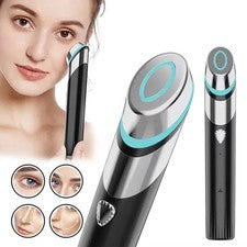 Terapia de luz azul/roja varita antienvejecimiento piel facial tensar suave eliminación de arrugas