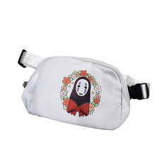 Riñonera Spirited Away Sin Face Bow blanca
