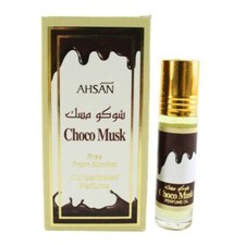 Aceite de perfume Ahsan Choco Musk Roll On - 8 ml