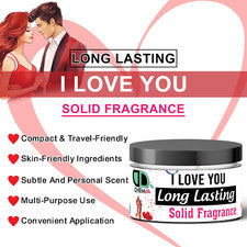 I Love You Bálsamos Perfumes Sólidos | Fragancia de Larga Duración para Unisex