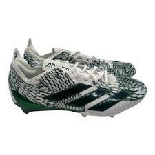 Botines de fútbol Adidas Adizero Electric II serpiente para hombre talla 14 verde blanco IH8568