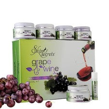 @ Kit facial de vino de uva Skin Secrets con semilla de uva 310 gm z470